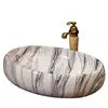 Load image into Gallery viewer, Luxury wash basin ceramics stone basin Bathroom Sink factory supply
