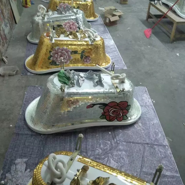 high quality free-standing acrylic painting bathtub classic