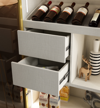 Load image into Gallery viewer, Home Furniture Wine Cabinet Display Frame Wine Rack Cabinet Living Room Bar Wine Rack Cabinet

