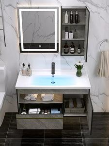 Italian Marble Basin Bathroom Cabinet Vanity Unit