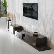 Load image into Gallery viewer, Living Room Marble TV Cabinet Modern Simple Art Stand TV
