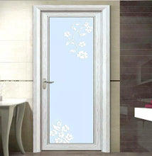 Load image into Gallery viewer, Customized Aluminium swing glass doors for classic bathroom swing washroom door
