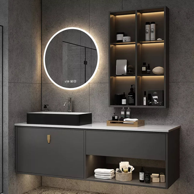 Wall Mounted Bathroom Vanity Organizer Cabinet Design Bathroom Wash Basin Cabinet Set