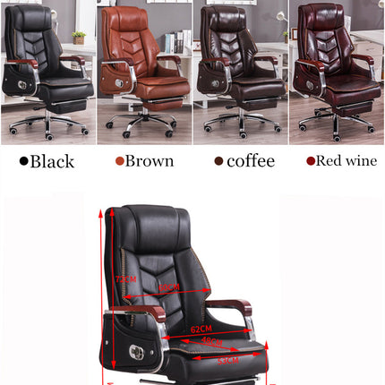 Fauteuil de bureau pivotant de PDG - Mobilier de bureau de luxe pour grands patrons