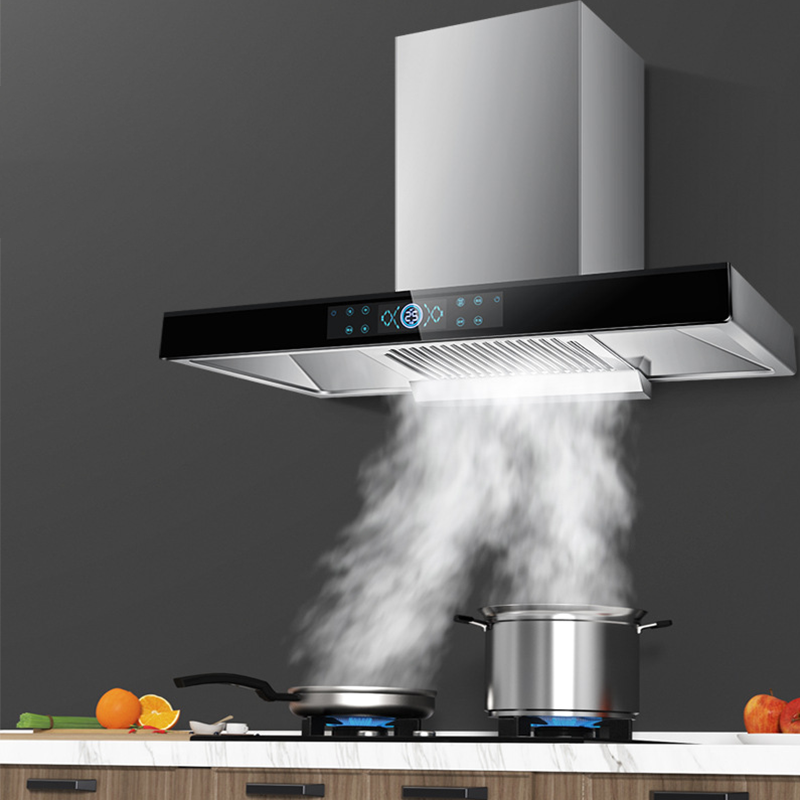 Sensor Hood Range Cooking Appliances Touch Screen 90cm Range Hood 900mm Kitchen Hood