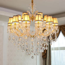 Load image into Gallery viewer, Luxury Fashion Creative Modern Simple Style Restaurant Sitting Room Crystal Chandelier
