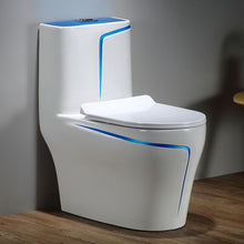 Load image into Gallery viewer, Ceramic S-trap/P-trap Ceramic Floor Mounted One Piece Colored Toilet Bowl Price
