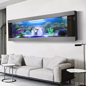 Modern Customizable High Quality Wall Mounted Aquarium Fish Tank