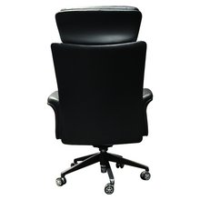 Load image into Gallery viewer, Hot sales PU leather black ergonomic computer chair high back reclining boss office chair
