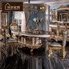 Cargar imagen en el visor de la galería, Antique Home Furniture Dinning Room Table Sets Luxury Dining Table Set
