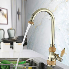 Lade das Bild in den Galerie-Viewer, kitchen faucet stainless steel 304 water tap modern kichen kitchen taps brass kitchen mixer sink faucets antique tap
