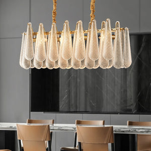 Hanging light gold brass home modern stainless steel luxury crystal chandelier