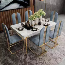 Загрузить изображение в средство просмотра галереи, Dining Table Classic Set Furniture Modern Luxury

