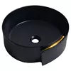 Wash Basin Black Plate Colored Bathroom Basin