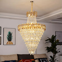 Load image into Gallery viewer, Modern Style Decorative Dining Room Bedroom Hotel Luxury Crystal Led Chandelier Lighting
