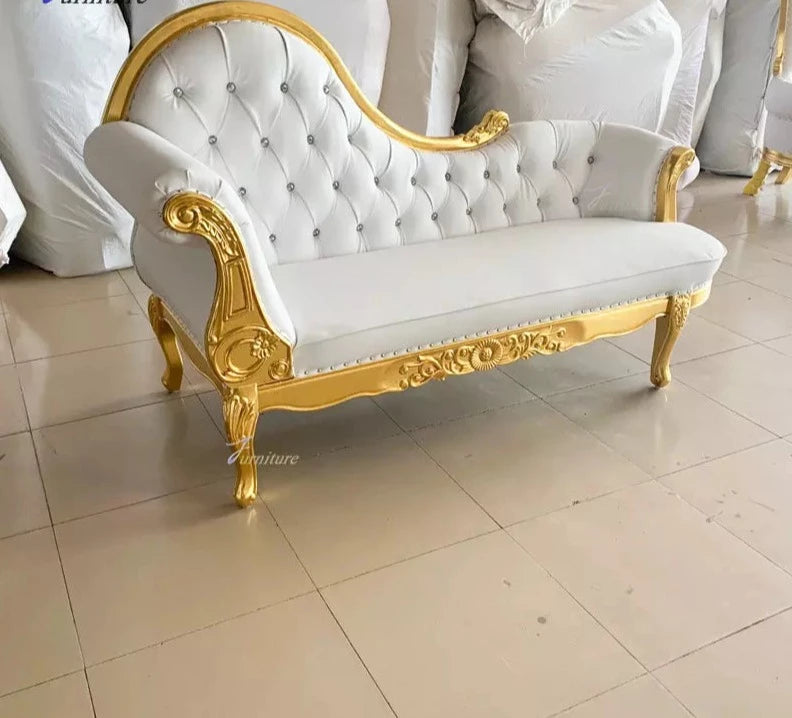 European Princess Sofa Wedding Sofa Accent Chair (Customize Color-Message us)