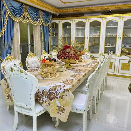 Dining Table and Chair Set Luxury Modern Restaurant Home Furniture Dining Room Table Set 10 seater dining table