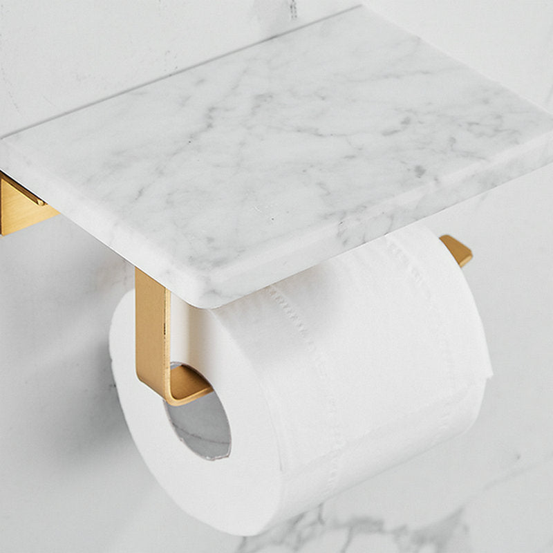 Marble 6 Piece Bathroom Hardware Set Bath Accessories Kit Bathroom Fixtures towel rack set