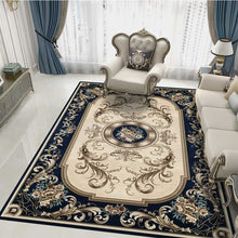 Загрузить изображение в средство просмотра галереи, Wool Silk Carpet hand tufted Home decoration table cut pile Rug
