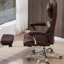 Cargar imagen en el visor de la galería, Hot Selling Luxury Office Furniture Executive High Back Swivel Chair Leather Home Office Computer Chair
