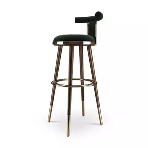 Bar Height Chair Luxury Wooden Bar Stool Chair