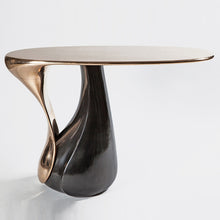 Charger l&#39;image dans la galerie, Tea Table Black And Gold Unique Coffee Table
