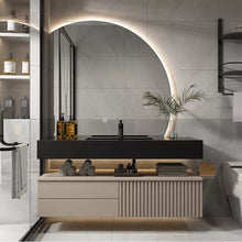 Cargar imagen en el visor de la galería, Cabinet Vanity Sets with White Marble Top
