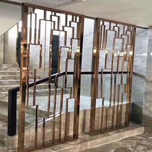Charger l&#39;image dans la galerie, Stainless Steel Room Divider Screen For Hotel Lobby/Villa/House ( Price depends on the size you need)
