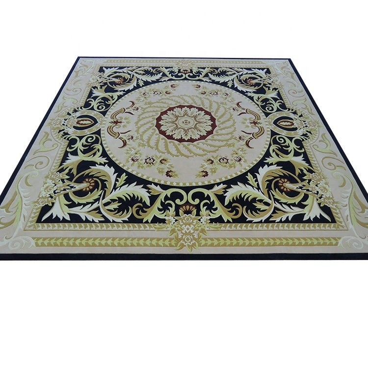 Hand Tufted Wool Carpet Soft Rug Customized Size