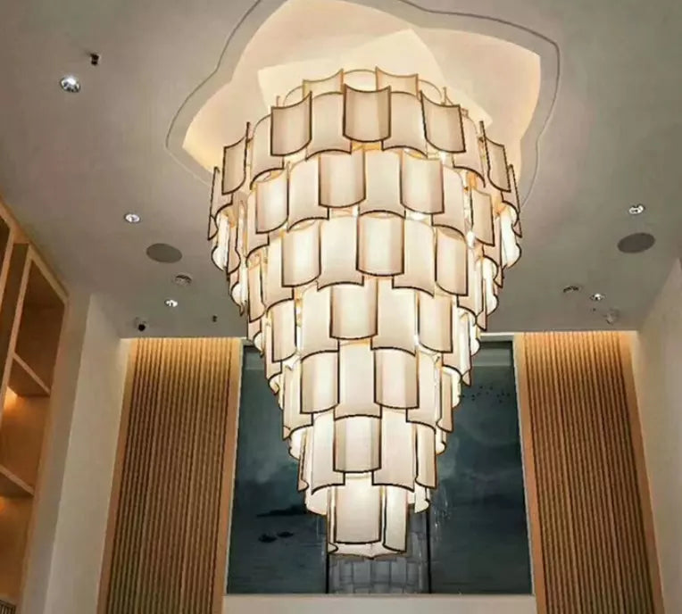 Banquet hall box duplex custom lamps
