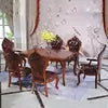 Lade das Bild in den Galerie-Viewer, dining chair dining table set dining room table set Luxury
