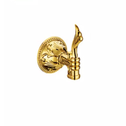 Luxury Golden Antique Bathroom Accessories Wall Hook Holder