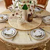 Italian style dining room furniture round dining table