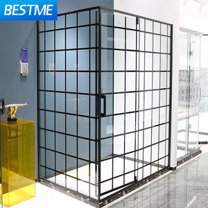 Bathroom Square shower enclosure tempered glass shower door