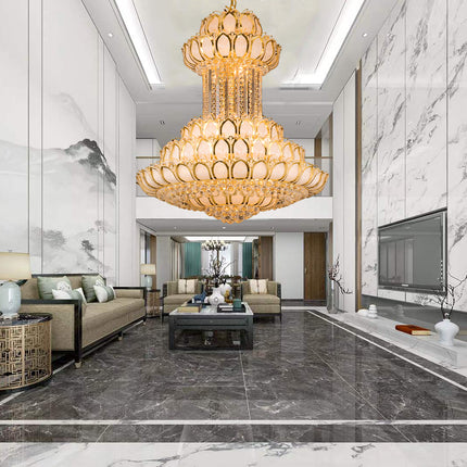 Luxury Style Restaurant Hotel Lobby Decoration Crystal LED Chandelier