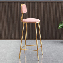 Загрузить изображение в средство просмотра галереи, High Quality Bar Counter Stool Modern Minimalist Casual Cafe Furniture Metal High Chair for Bar Table
