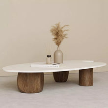 Cargar imagen en el visor de la galería, Wooden Coffee Table Nordic Style Coffee table Minimalist for Home Hotels
