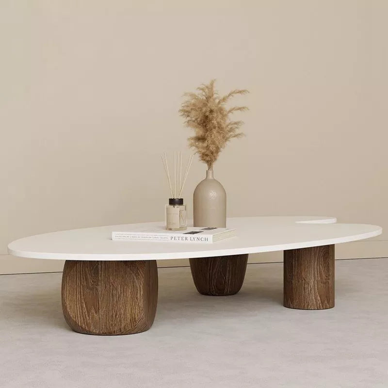 Wooden Coffee Table Nordic Style Coffee table Minimalist for Home Hotels