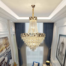 Load image into Gallery viewer, rystal Luxury Modern Led Chandelier Light
