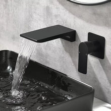 Charger l&#39;image dans la galerie, Waterfall Brass Basin Faucet For Bathroom Wide Faucet Cold And Hot Mixer Taps
