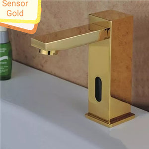 Sensor Faucet for Wash Basin Deck Made of Copper Electroplating