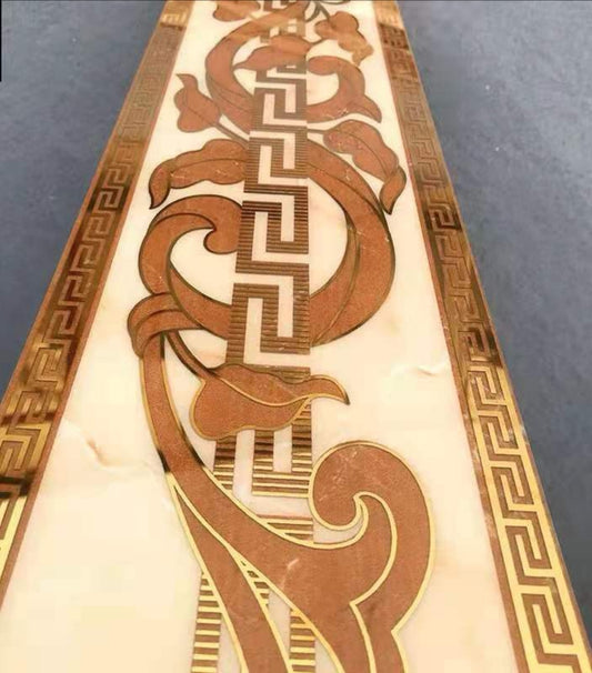 10x30 cm LV Tiles Border Luxury edition 20pcs