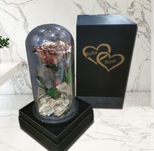 Load image into Gallery viewer, Preserved Gold Roses Gift Decoration
