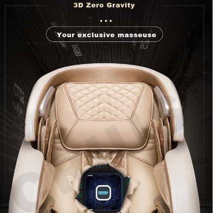 Japanese 3D Luxury Electric 4d zero gravity Full Body Shiatsu Recliner massage chair Customs Data