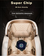 Load image into Gallery viewer, Japanese 3D Luxury Electric 4d zero gravity Full Body Shiatsu Recliner massage chair Customs Data
