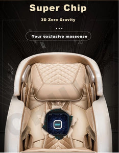 Japanese 3D Luxury Electric 4d zero gravity Full Body Shiatsu Recliner massage chair Customs Data