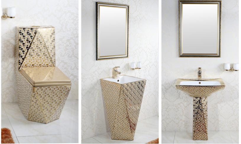 Luxury Set Ceramic Toilet Seat