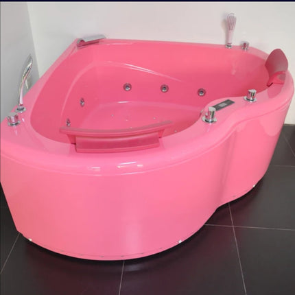 Heart shape Pink Bathtub Acrylic