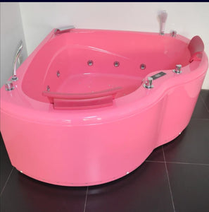 Heart shape Pink Bathtub Acrylic