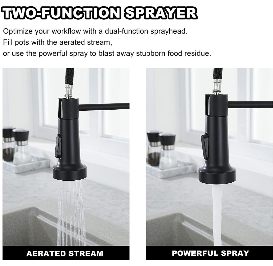Pull down kitchen faucet

Pull out kitchen faucet

Single handle kitchen faucet

Double handle kitchen faucet

Commercial style kitchen faucet

Touchless kitchen faucet

Wall mount kitchen faucet

Deck mount kitchen faucet

Stainless steel kitchen faucet

Black kitchen faucet

Brass kitchen faucet

Matte black kitchen faucet